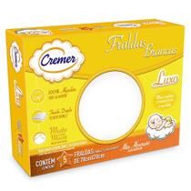 Fralda Cremer Luxo Branca 70X70cm 5 Unidades