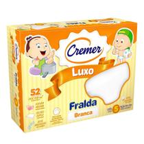 Fralda Cremer Luxo Pano com 5 Fraldas