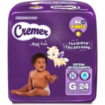 Fralda Cremer Magic Care Jumbo G com 24 unidades