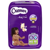 Fralda Cremer Magic Care Jumbo Xg com 18 unidades
