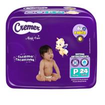Fralda Cremer Magic Care Tamanho P com 24 Unidades Descartáveis