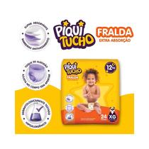 Fralda Cremer Piquitucho extra absorção Xg 24 Unidades 12 a 15kg