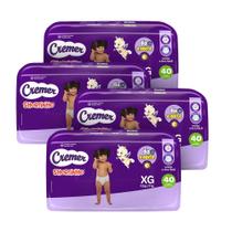 Fralda cremer shortinho hiper extra grande 4x40 Fralda cremer shortinho hiper extra grande 4x40