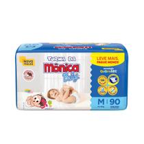 Fralda da Monica Baby tamanho M 90 unidades Ontex Fralda da Monica Baby tamanho M 90 unidades Ontex