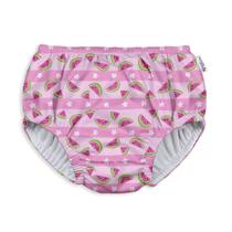 Fralda de natação Green Sprouts para meninas de 18 a 24 meses, melancia rosa Fralda de natação Green Sprouts para meninas de 18 a 24 meses, melancia rosa