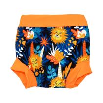 Fralda De Natação Lavável De Cintura Alta Para Bebês Recém-Nascidos Eezkoala - Roupa De Banho De Fralda De Natação Lavável De Cintura Alta Para Bebês Recém-Nascidos Eezkoala - Roupa De Banho De