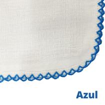 Fralda de Ombro 70x70 cm Marca Cremer Pinte e Borde com faixa de 15cm Com crochê (picueta). - Dugu