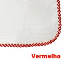 Fralda de Ombro 70x70 cm Marca Cremer Pinte e Borde com faixa de 15cm Com crochê (picueta). - Dugu