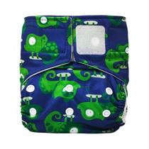 Fralda De Pano Ajustável Com Fecho De tiras autocolantes, Impermeável E Respirável, Tamanhos S, M, L Para Bebês