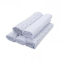 Fralda de Pano BabyJoy Prime Baby 5 Branco/Poás 32036157 - Incomfral Fralda de Pano BabyJoy Prime Baby 5 Branco/Poás 32036157 - Incomfral