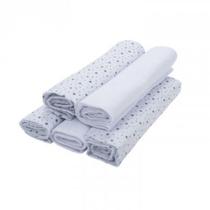 Fralda de Pano BabyJoy Prime Baby 5 Branco/Poás 32036157 - Incomfral Fralda de Pano BabyJoy Prime Baby 5 Branco/Poás 32036157 - Incomfral