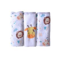 Fralda de Pano Bebê com Bainha Kit com 03 unidades Tecido Duplo Baby Gijo