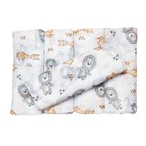 Fralda de Pano Bebê Simples Kit com 5 Unidades 60x60cm 100% algodão Minasrey - Estampada Fralda de Pano Bebê Simples Kit com 5 Unidades 60x60cm 100% algodão Minasrey - Estampada