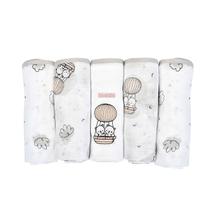 Fralda de Pano CIA DO NENEM - Urso - 5 Unidades