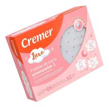 Fralda De Pano Cremer Luxo Estampada Menina Caixa Com 5 Unds