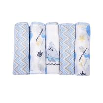 Fralda de Pano Dengo Azul - REF3665 - 5 Unidades