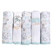 Fralda de Pano Loupiot Temas REF5228 Bege - 5 Unidades