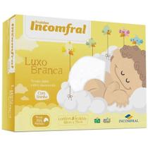 Fralda De Pano Luxo com Bainha Branca Incomfral Fralda De Pano Luxo com Bainha Branca Incomfral