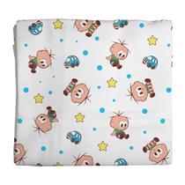Fralda De Pano Luxo Turma Da Mônica - 5 Unidades Incomfral Cor:Cebolinha Carrinho Fralda De Pano Luxo Turma Da Mônica - 5 Unidades Incomfral Cor:Cebolinha Carrinho