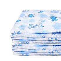 Fralda de pano minasrey carícia c/5 fraldas