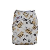 fralda de pano tigre COM absorvente- Cantinho da Sammy fralda de pano tigre COM absorvente- Cantinho da Sammy