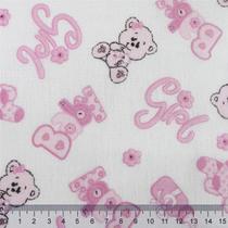 Fralda de Tecido Duplo Estampado 167 Dohler - 70x70 cm - 100% Algodão