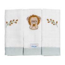 Fralda de Tecido para Bebê Quadriculada 65cm x 67cm Baby Joy