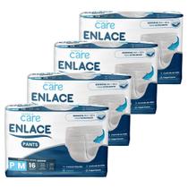 Fralda Descartável Adulto Enlace Pants Protect & Care Tamanho P/M/G/XG