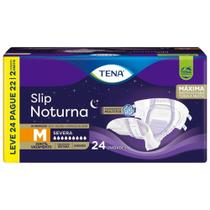 Fralda Descartável Adulto Tena Noturna Slip Tamanho M - 3 Pacotes com 24 Tiras Fralda Descartável Adulto Tena Noturna Slip Tamanho M - 3 Pacotes com 24 Tiras
