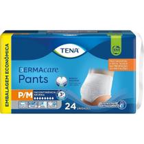 Fralda Descartável Adulto Tena Pants Dermacare Mega P/M - 4 Pacotes com 24 Fraldas - Total 96 Tiras Fralda Descartável Adulto Tena Pants Dermacare Mega P/M - 4 Pacotes com 24 Fraldas - Total 96 Tiras