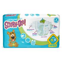 Fralda Descartável Baby Scooby Doo Hiper 1 Pacote Tamanho XG Com 50 Unidades