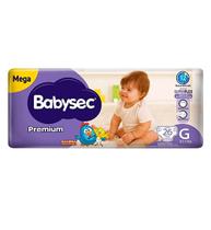 Fralda Descartável Babysec Galinha Pintadinha Premium G - 26 Tiras