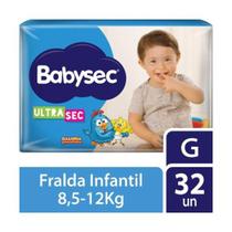 Fralda Descartável Babysec Galinha Pintadinha Ultrasec Mega G 32 Un ean 7896061995910