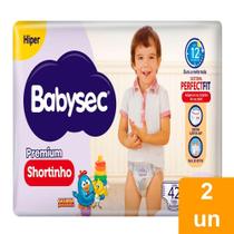 Fralda Descartável Babysec Shortinho Galinha Pintadinha Hiper Tamanho XG - 2 Pacotes com 42 Tiras Fralda Descartável Babysec Shortinho Galinha Pintadinha Hiper Tamanho XG - 2 Pacotes com 42 Tiras