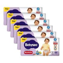 Fralda Descartável Babysec Shortinho Galinha Pintadinha Mega Tamanho M - 6 Pacotes com 30 Fraldas - Total 180 Tiras Fralda Descartável Babysec Shortinho Galinha Pintadinha Mega Tamanho M - 6 Pacotes com 30 Fraldas - Total 180 Tiras