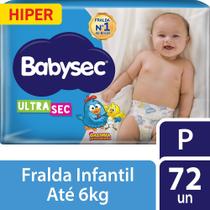 Fralda Descartável Babysec Ultrasec Hiper Galinha Pintadinha P 72 Unidades Fralda Descartável Babysec Ultrasec Hiper Galinha Pintadinha P 72 Unidades