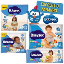 Fralda Descartável Babysec Ultrasec Jumbo Todos os Tamanhos