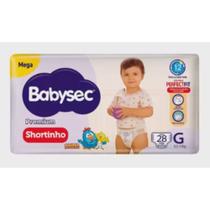 Fralda Descartável Bebê Infantil Shortinho BabySec Premium Galinha Pintadinha Tamanho G 28 Unidades Fralda Descartável Bebê Infantil Shortinho BabySec Premium Galinha Pintadinha Tamanho G 28 Unidades