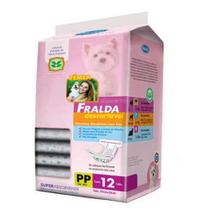 Fralda Descartável Chalesco Para Cães Fêmeas - Tamanho PP Fralda Descartável Chalesco Para Cães Fêmeas - Tamanho PP