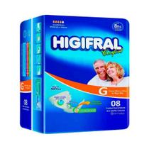 Fralda Descartável Confort C/08 unid. Eurofral