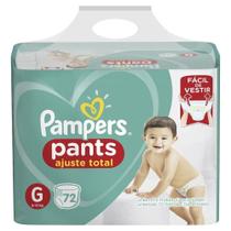 Fralda Descartável Confort Sec Pants G 72 Unidades - Pampers Fralda Descartável Confort Sec Pants G 72 Unidades - Pampers