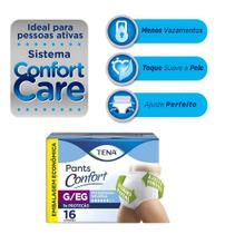 Fralda Descartável Confort Tena Adulto Tamanho E/EG Fralda Descartável Confort Tena Adulto Tamanho E/EG