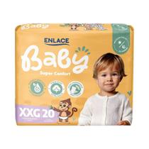 Fralda Descartável Enlace Baby Super Confort Mega P/M/G/XG/XXG Fralda Descartável Enlace Baby Super Confort Mega P/M/G/XG/XXG