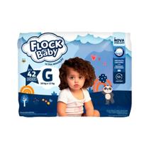 Fralda Descartável Flock Baby Ultra Absorção G 42 Unidades Fralda Descartável Flock Baby Ultra Absorção G 42 Unidades