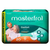 Fralda Descartável Geríatrica Masterfral Confort G 20 Unidades