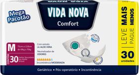 Fralda Descartavel Geriatrica Vida Nova Todos os tamanhos