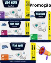 Fralda Descartavel Geriatrica Vida Nova Todos os Tamanhos Fralda Descartavel Geriatrica Vida Nova Todos os Tamanhos