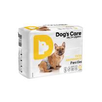 Fralda Descartável Higiênica P/cães Macho Dogs Care 12 Un G - Dog's Care