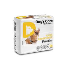 Fralda Descartável Higiênica p/ Cães Macho Dogs Care G 6 un - Dog's Care