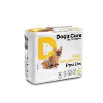 Fralda Descartável Higiênica p/ Cães Macho Dogs Care M 6 un - Dog's Care